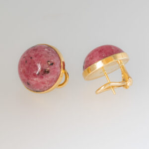 Rhodochrosit Ohrstecker