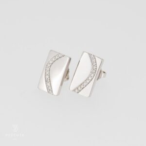 Brillanten Bogen Ohrstecker