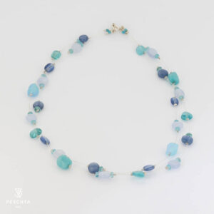 Apatit Kyanit Halskette