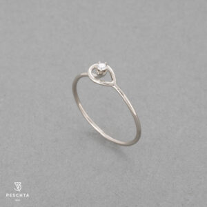 Brillant Schleife Ring