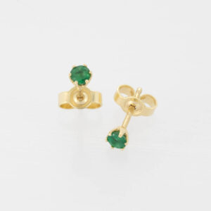 Smaragd Ohrstecker