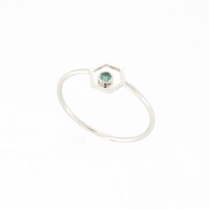 Diamant 6-Eck Ring