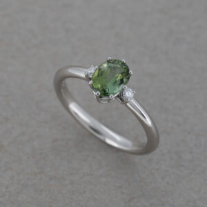 Turmalin Brillanten Ring