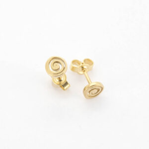Spiralen Ohrstecker klein
