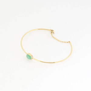 Chrysopras Armreifen