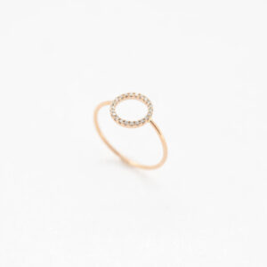 Brillanten Kreis Ring