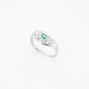 Paraiba Turmalin Brillanten Ring