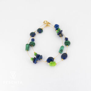 Malachit Lapislazuli Armband