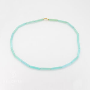 Tyrkis Achat Halskette