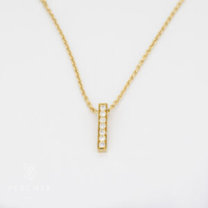 Brillanten Stäbchen Anhänger