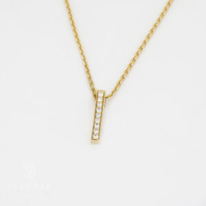 Brillanten Stäbchen Anhänger