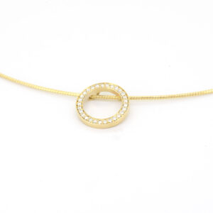 Brillanten Kreis Anhänger