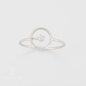 Brillant Schleife Ring