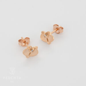 Orchidee Brillant Ohrstecker