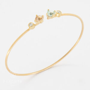 Turmalin Brillanten Armreifen