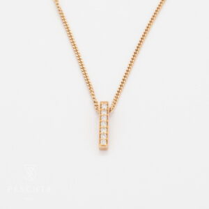 Brillanten Stäbchen Anhänger