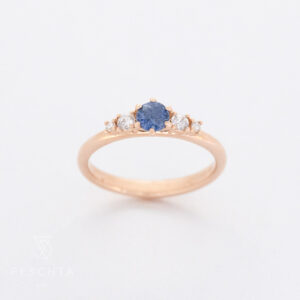 Saphir Brillanten Ring