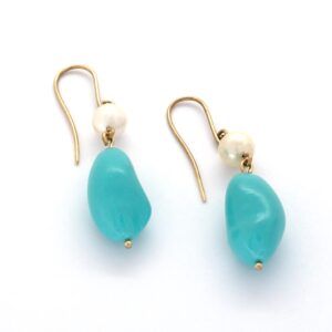 Keramik Perlen Ohrhänger