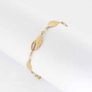 Blätter Perlen Armband